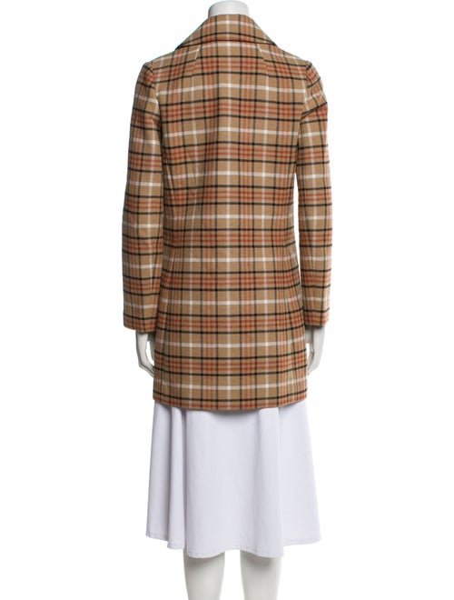 Tory Burch Plaid Print Coat