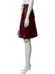 Tory Burch Leather Knee-Length Skirt