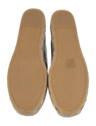 Tory Burch Leather Espadrilles