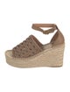 Tory Burch Leather Braided Accents Espadrilles