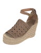 Tory Burch Leather Braided Accents Espadrilles