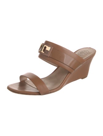 Tory Burch Leather Slides