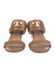 Tory Burch Leather Slides