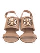 Tory Burch Leather Slingback Sandals