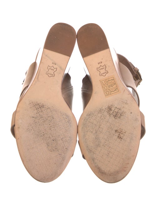 Tory Burch Leather Slingback Sandals