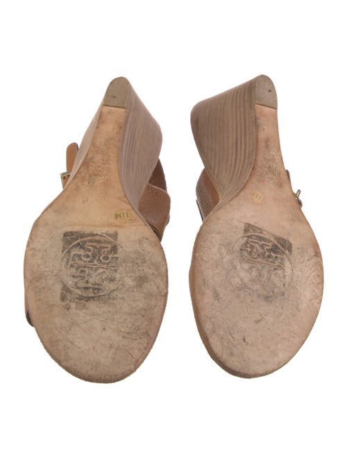 Tory Burch Leather Slingback Sandals