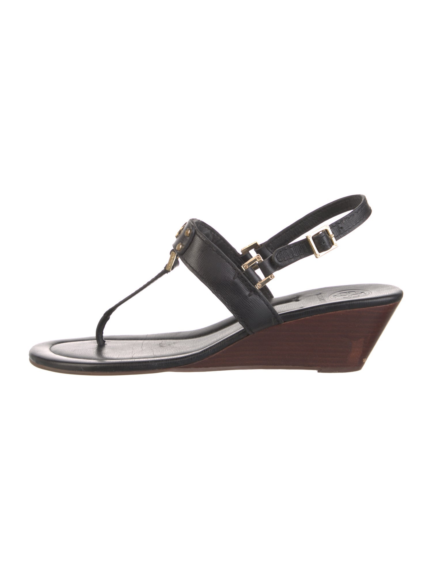 Tory Burch Leather Slingback Sandals