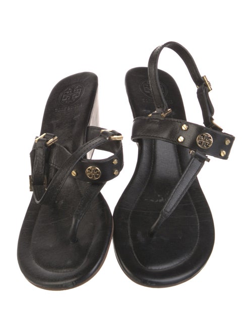 Tory Burch Leather Slingback Sandals