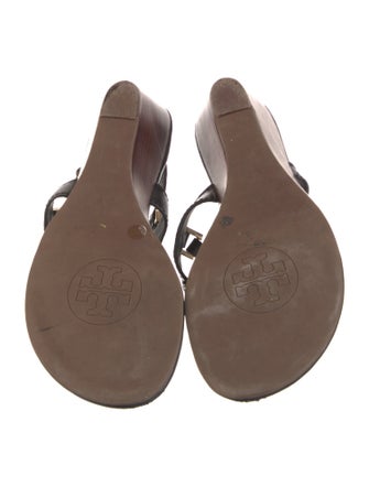 Tory Burch Leather Slingback Sandals