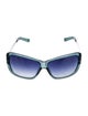 Tory Burch Cat-Eye Gradient Sunglasses