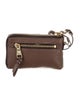 Tory Burch Leather Wristlet