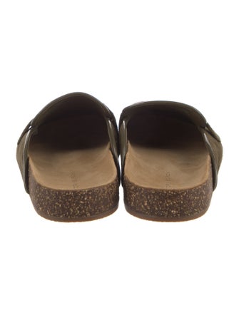 Tory Burch Suede Bow Accents Mules