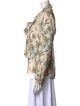 Tory Burch Silk Floral Print Blouse