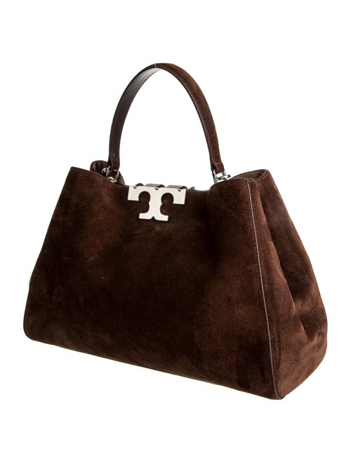 Tory Burch Suede Top Handle Bag