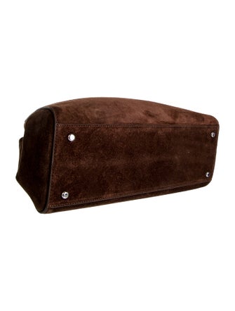 Tory Burch Suede Top Handle Bag