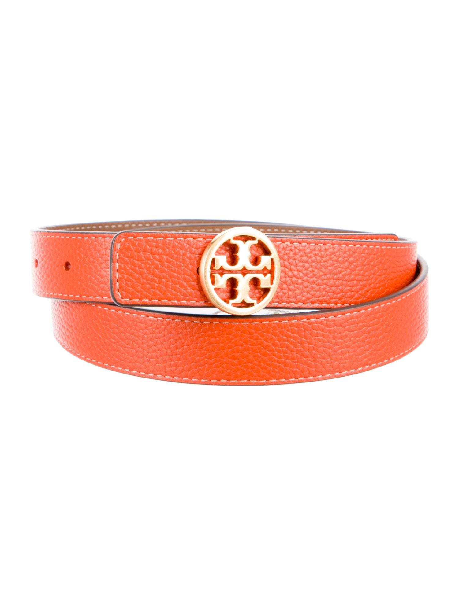 Tory Burch Skinny Leather Belt