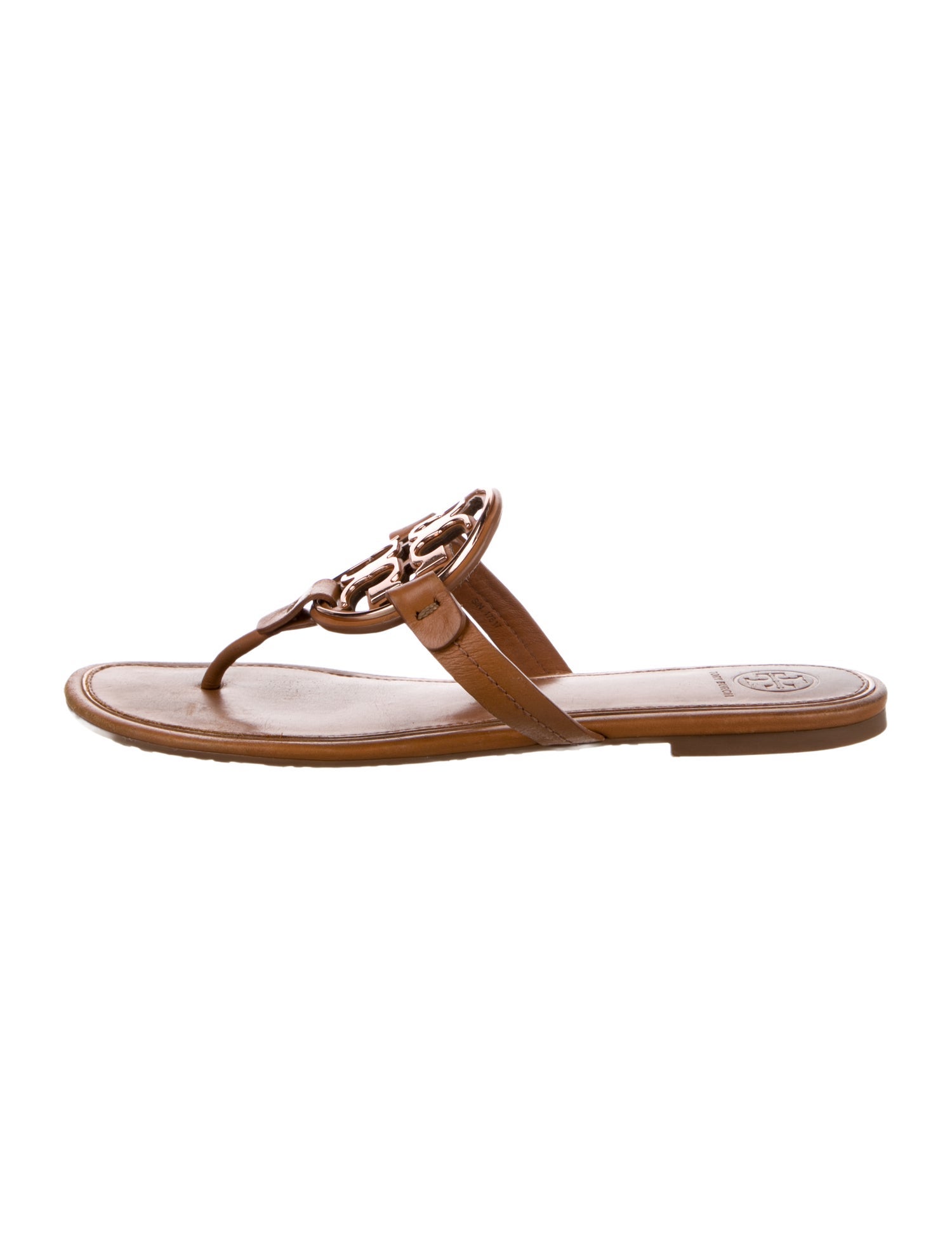 Tory Burch Leather Slides
