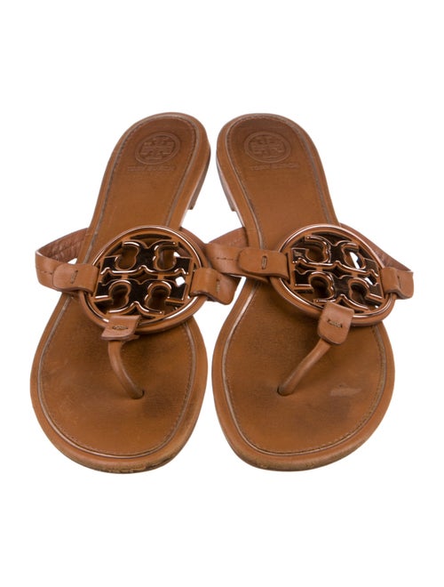 Tory Burch Leather Slides