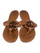 Tory Burch Leather Slides