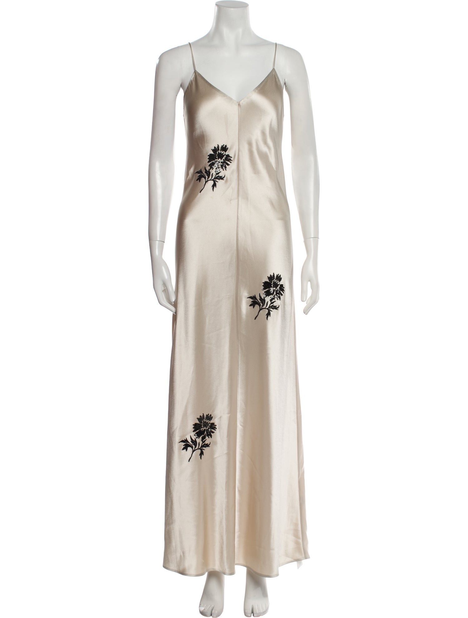 Tory Burch Floral Print Long Dress