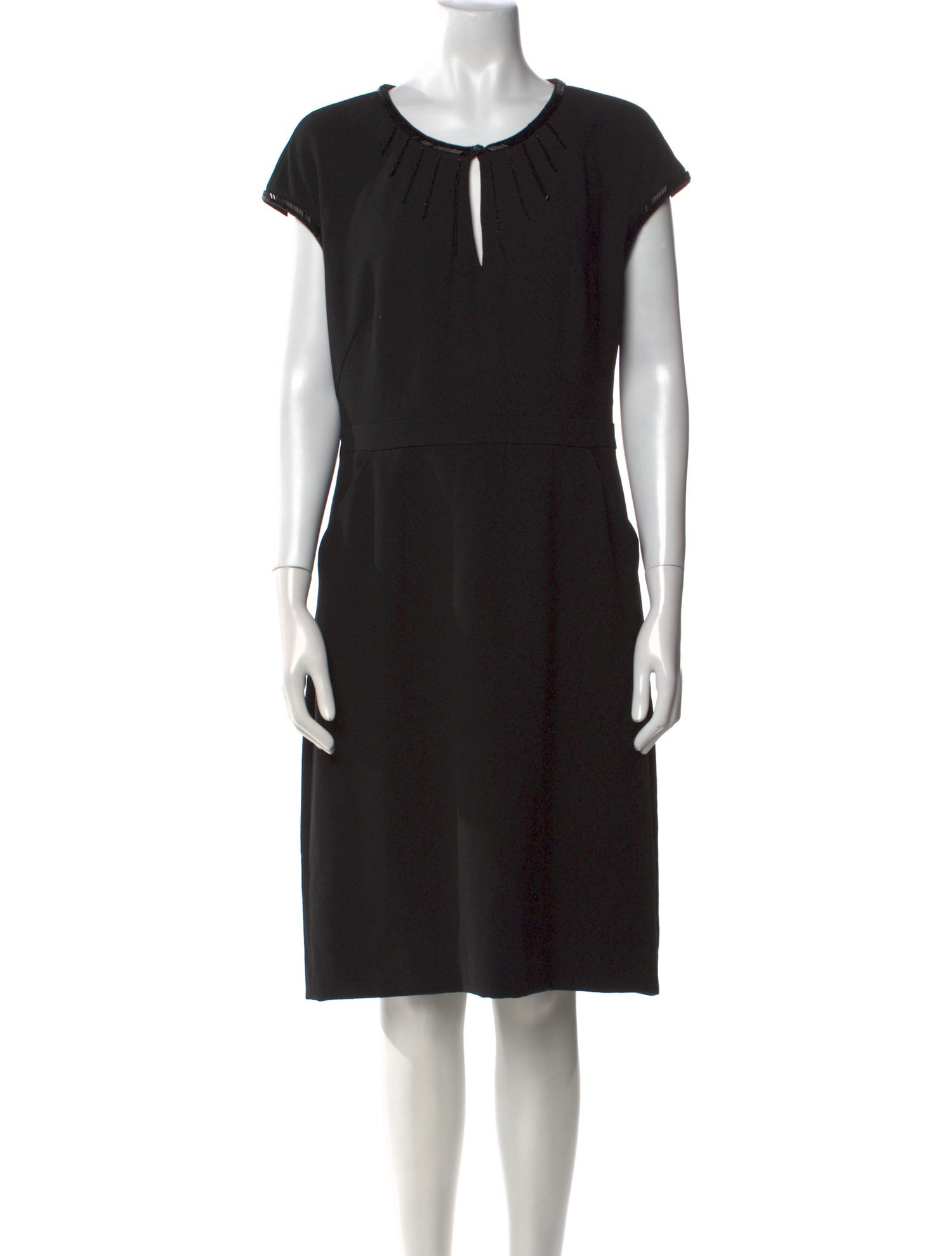 Tory Burch V-Neck Knee-Length Dress