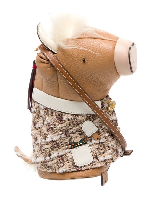 Tory Burch Leather Bucket Bag