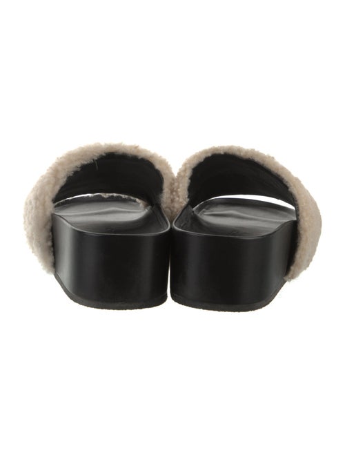 Tory Burch Shearling Slides