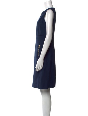 Tory Burch Scoop Neck Knee-Length Dress