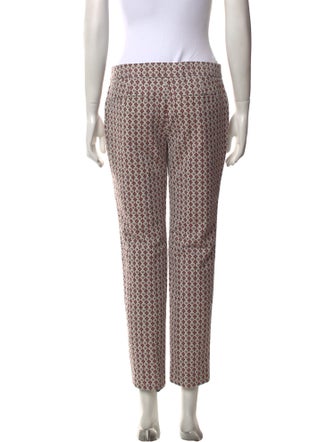 Tory Burch Printed Straight Leg Pants