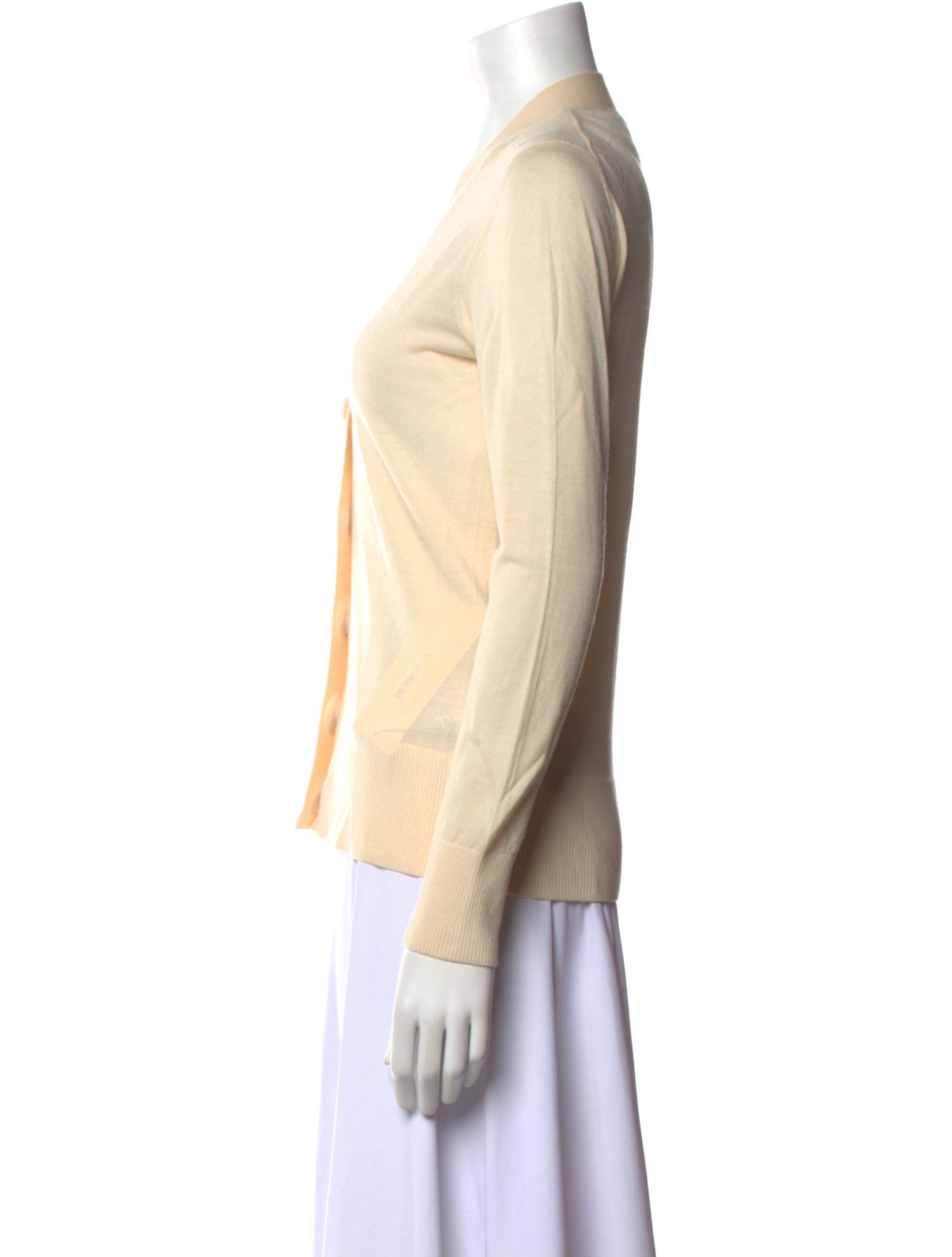 Tory Burch Merino Wool V-Neck Sweater