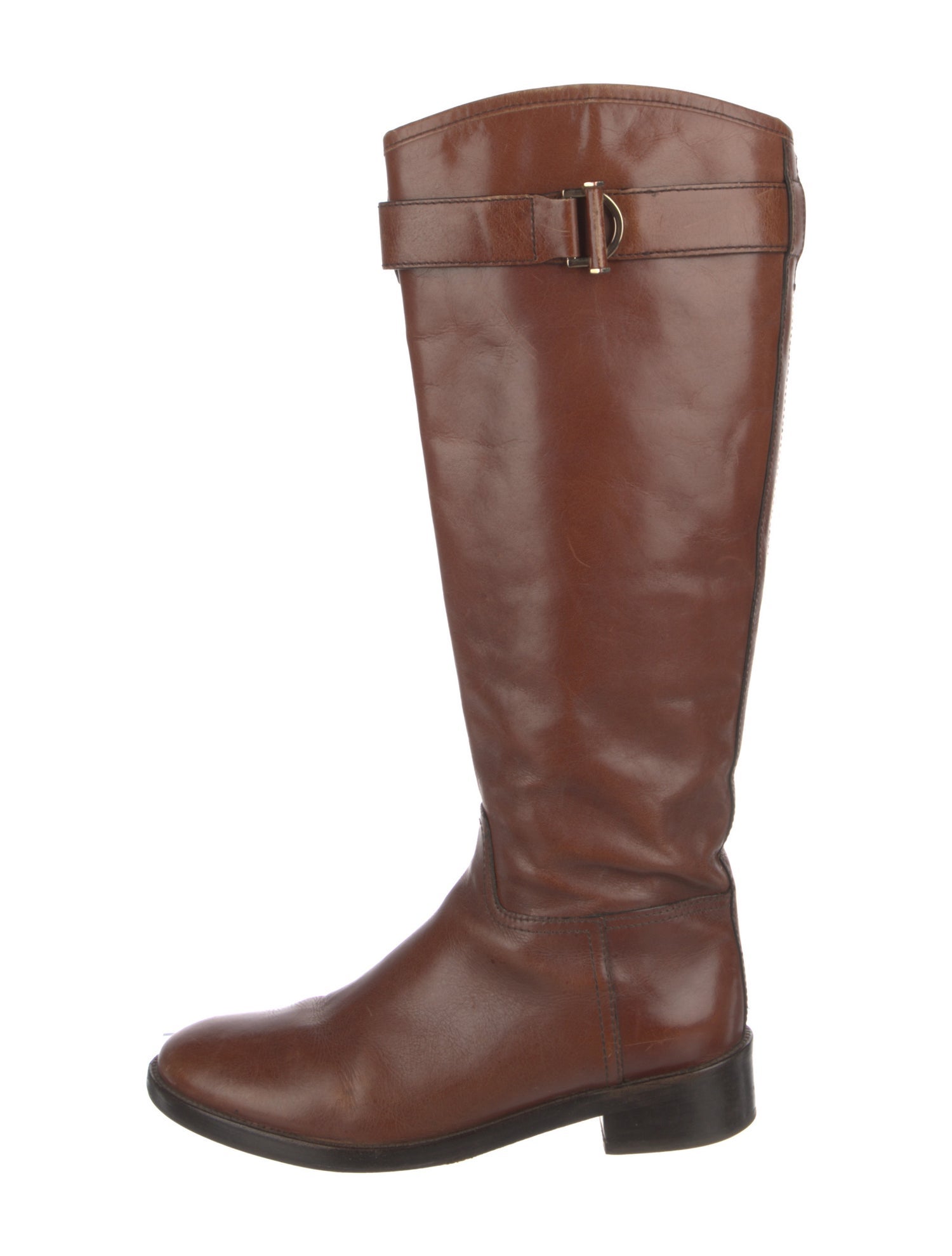 Tory Burch Leather Riding Boots