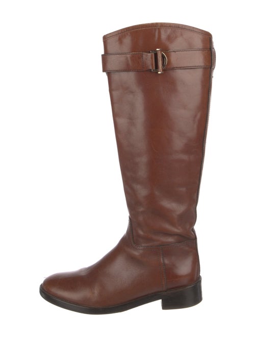 Tory Burch Leather Riding Boots