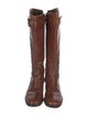 Tory Burch Leather Riding Boots