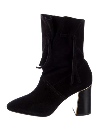 Tory Burch Suede Sock Boots