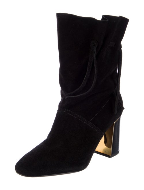 Tory Burch Suede Sock Boots