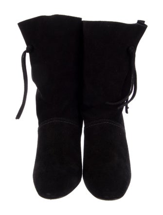 Tory Burch Suede Sock Boots