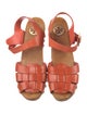 Tory Burch Leather Slingback Sandals