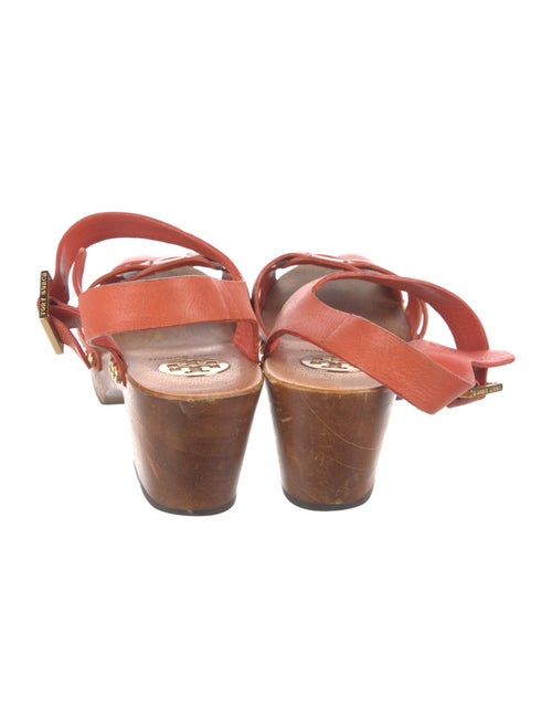 Tory Burch Leather Slingback Sandals