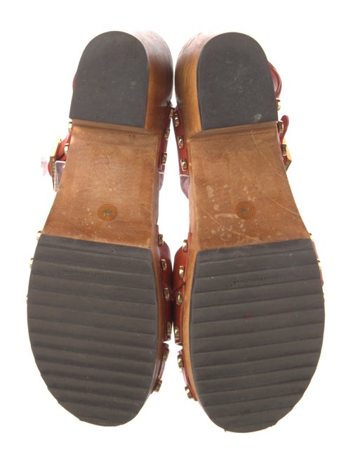 Tory Burch Leather Slingback Sandals