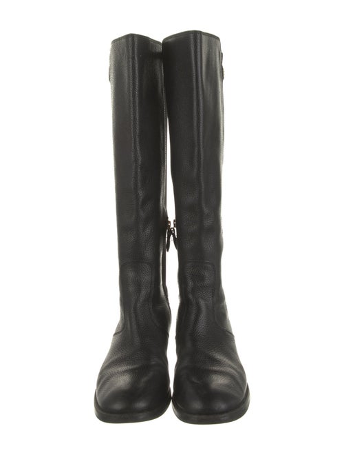 Tory Burch Leather Riding Boots