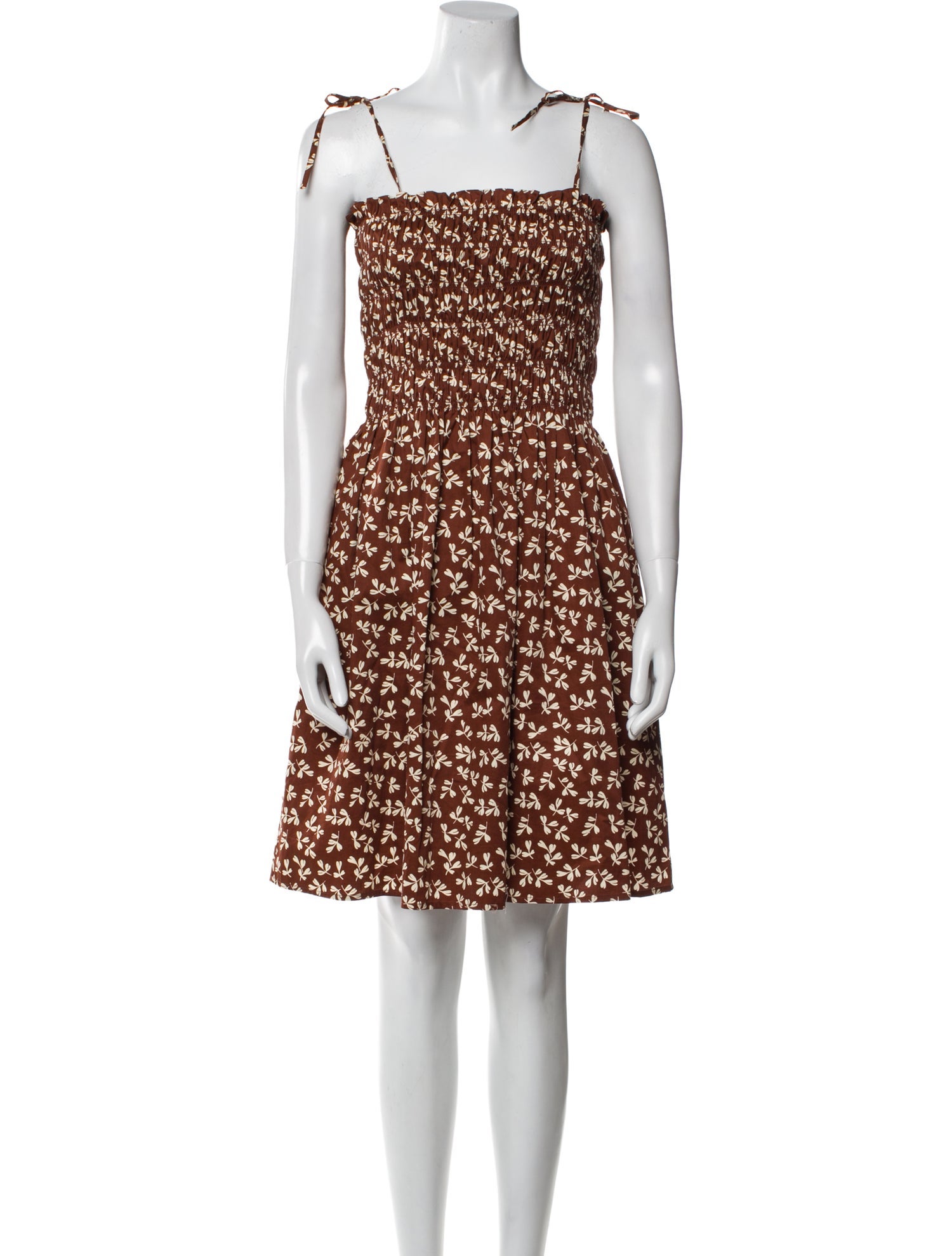 Tory Burch Floral Print Mini Dress