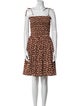Tory Burch Floral Print Mini Dress