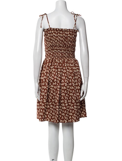 Tory Burch Floral Print Mini Dress