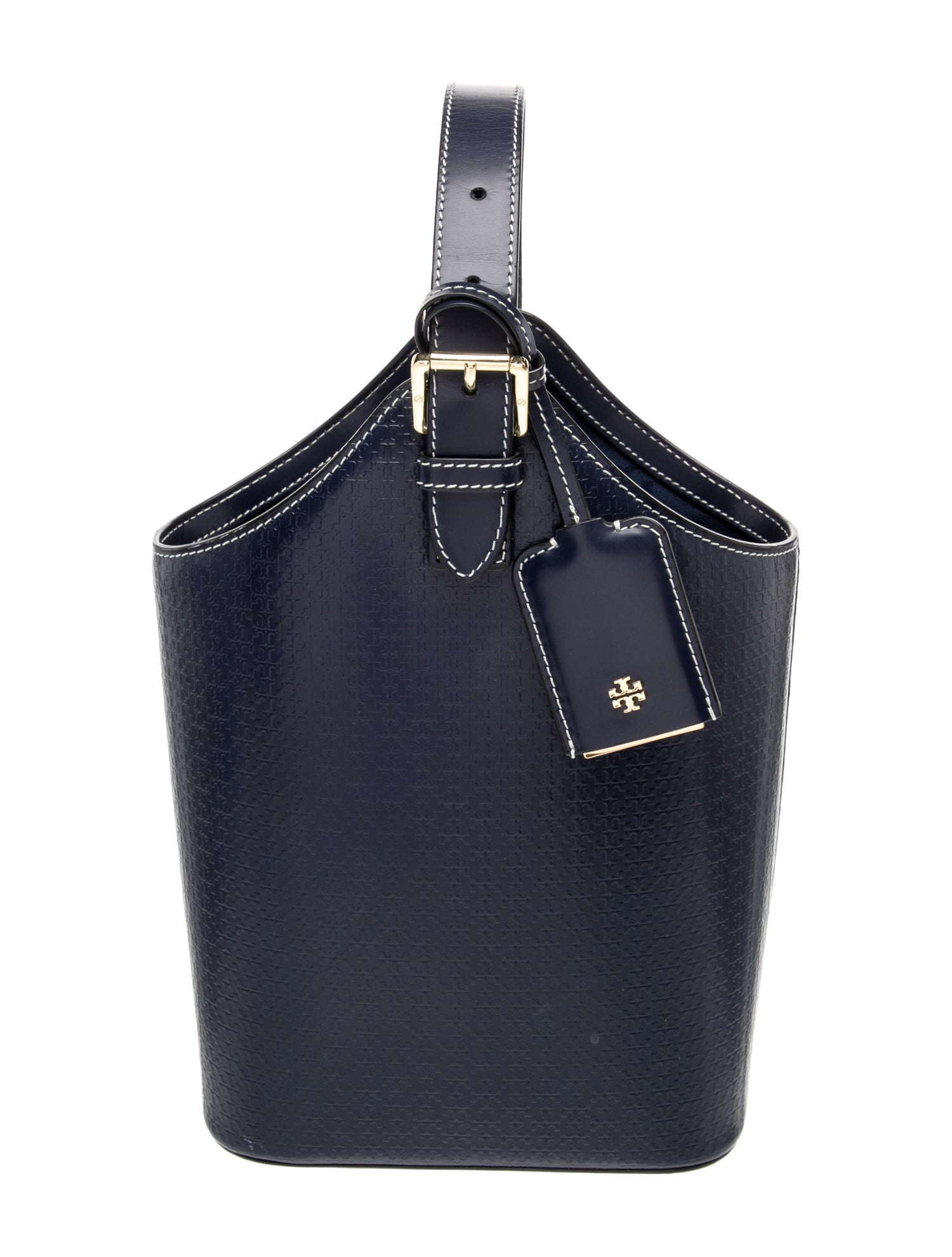 Tory Burch Leather Bucket Bag