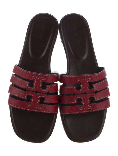 Tory Burch Leather Slides