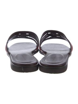 Tory Burch Leather Slides