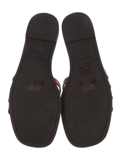 Tory Burch Leather Slides