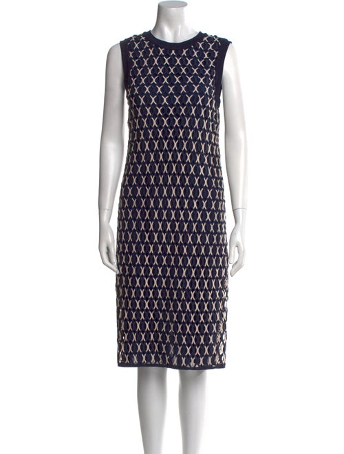 Tory Burch Printed Knee-Length Dress