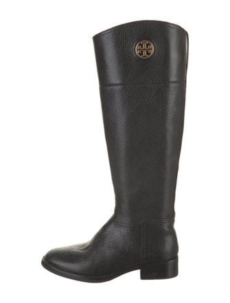 Tory Burch Leather Riding Boots