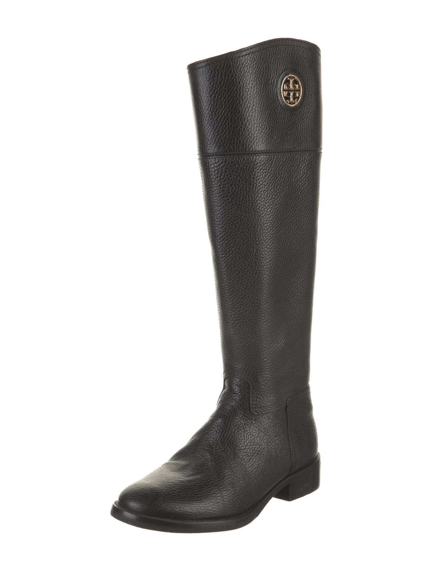 Tory Burch Leather Riding Boots